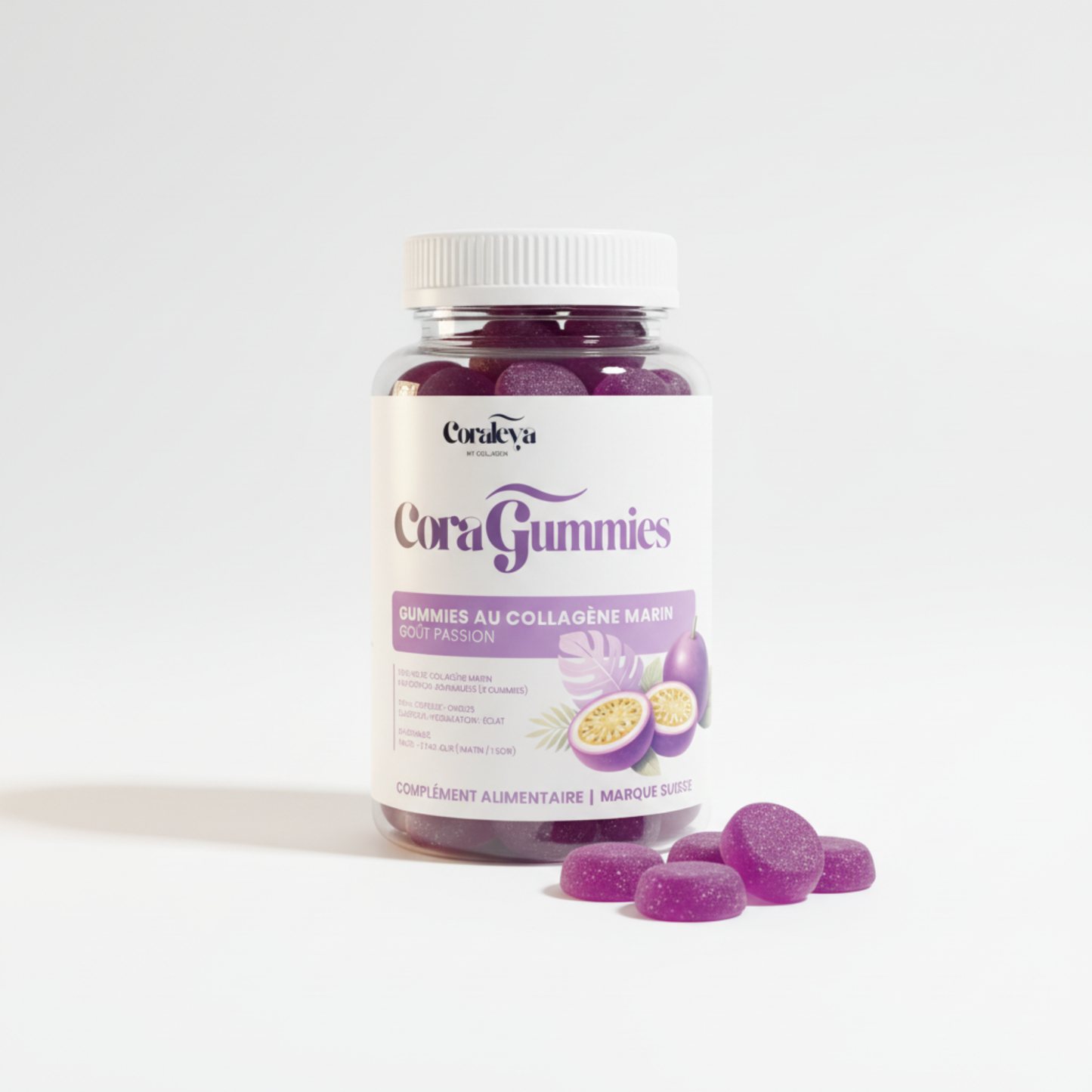 Cora Gummies - Gummies au Collagène Marin goût passion